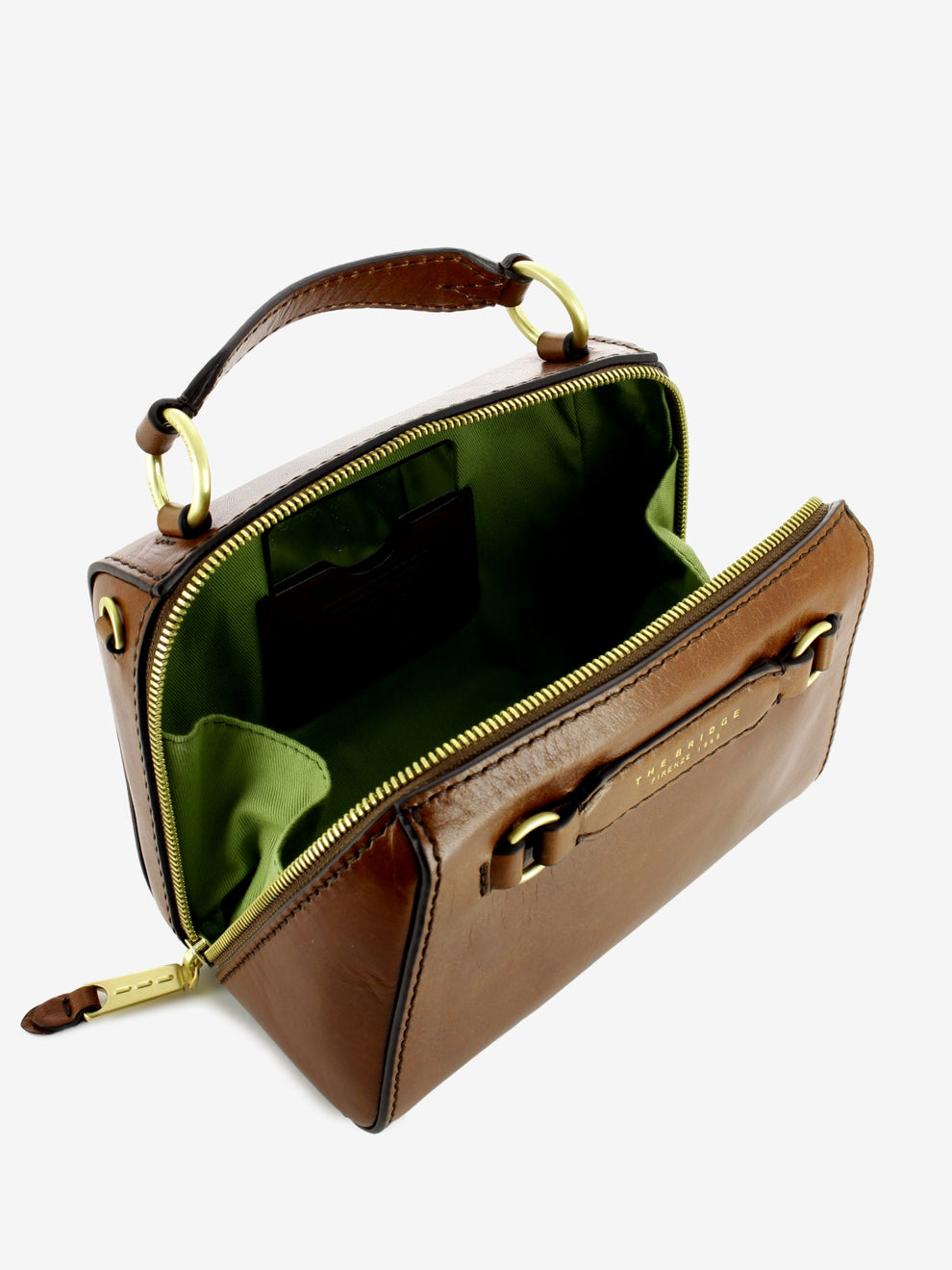 Borsa Top Handle Laura marrone