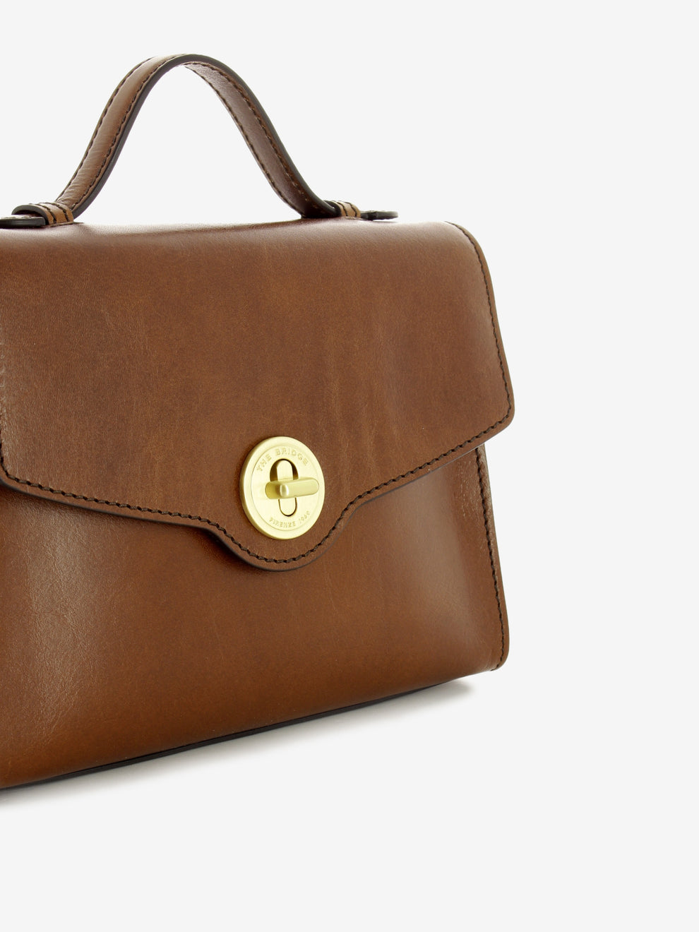 Borsa Top handle marrone