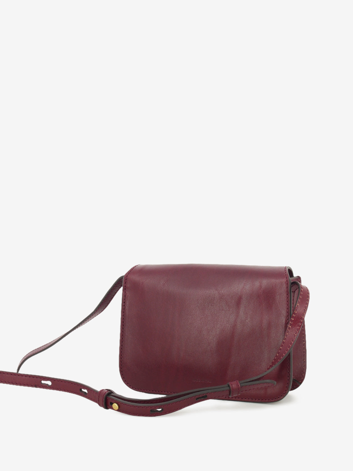 Crossbody Lucrezia small barolo / oro