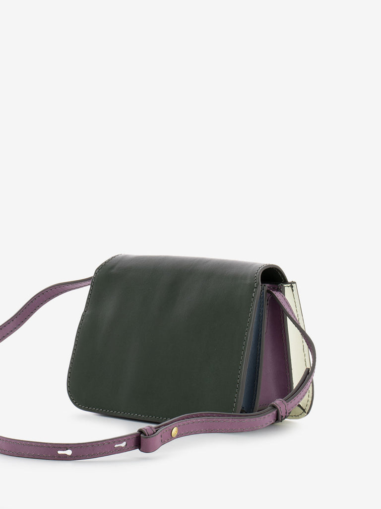 THE BRIDGE - Crossbody Lucrezia malachite / latte / multicolor