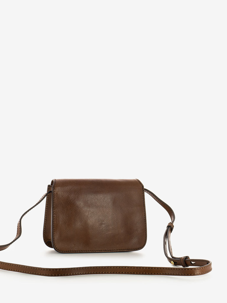 THE BRIDGE - Crossbody Lucrezia marrone / oro