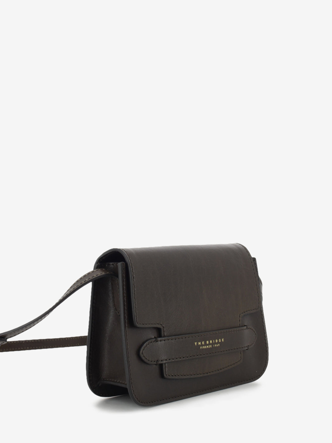 Crossbody Lucrezia moka / gold
