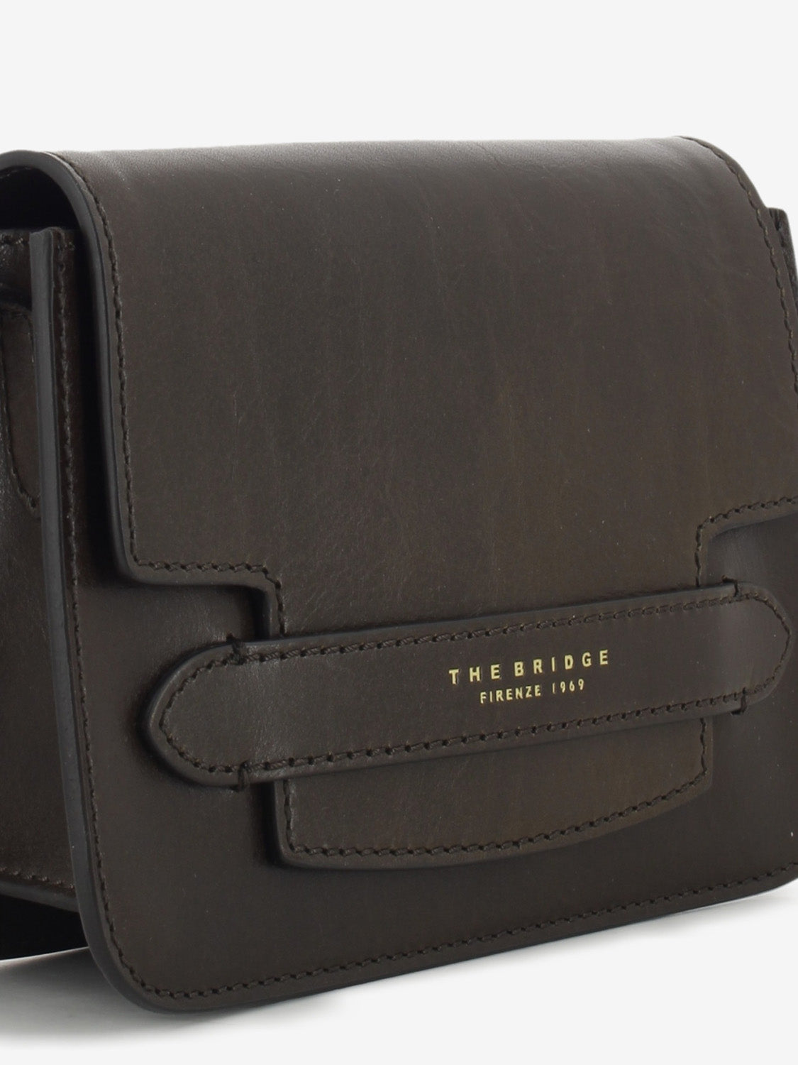 Crossbody Lucrezia moka / gold