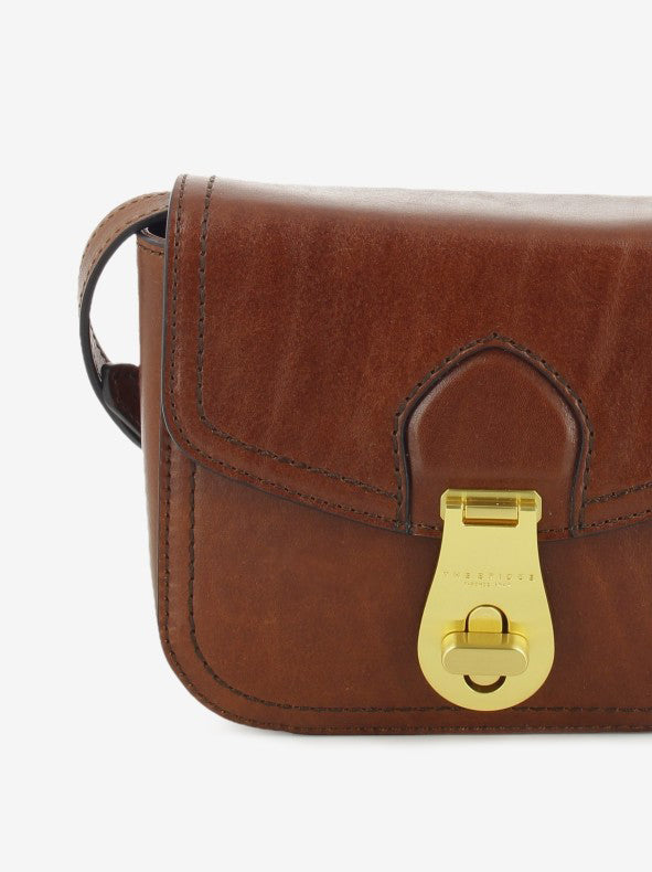 Mia brown / gold crossbody