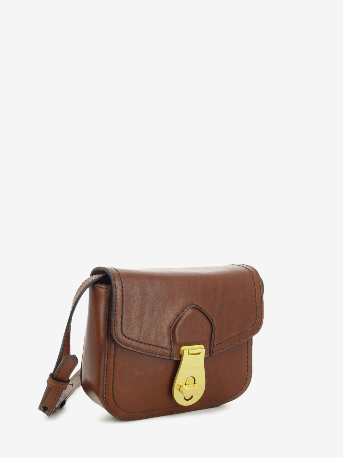 Mia brown / gold crossbody