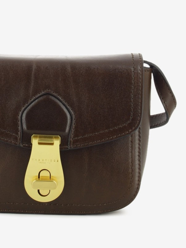 Crossbody Mia moka / gold