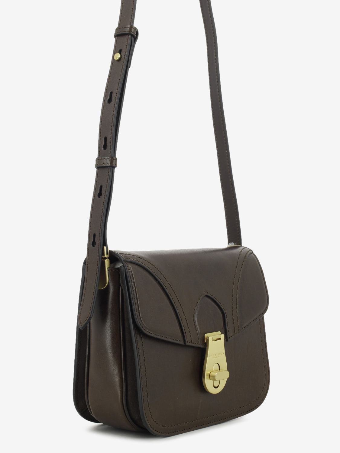 Crossbody Mia moka / gold