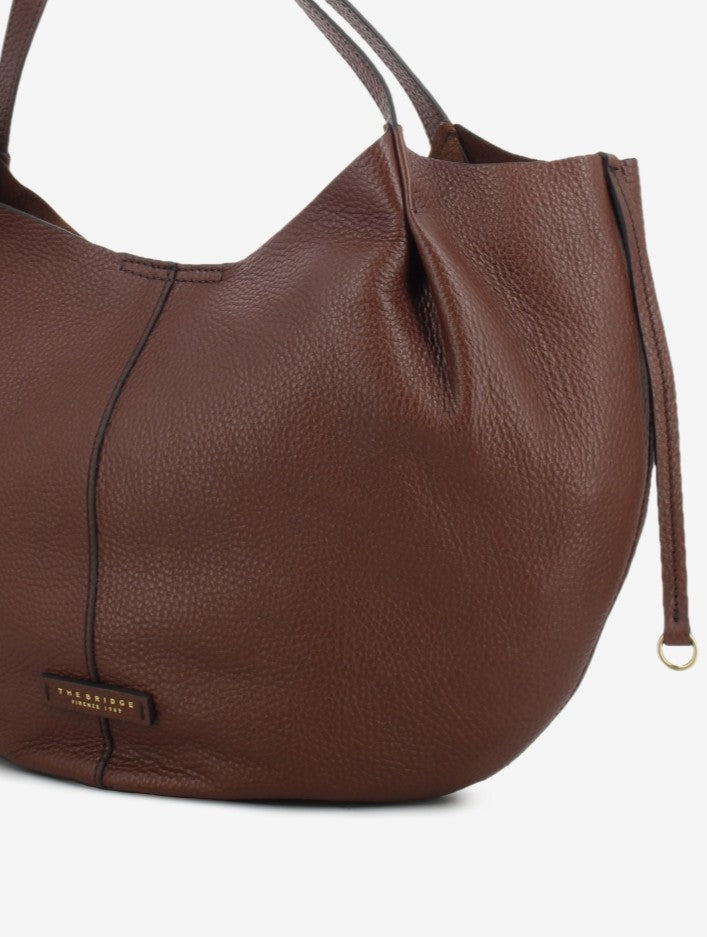 Shopper Marisa marrone / oro
