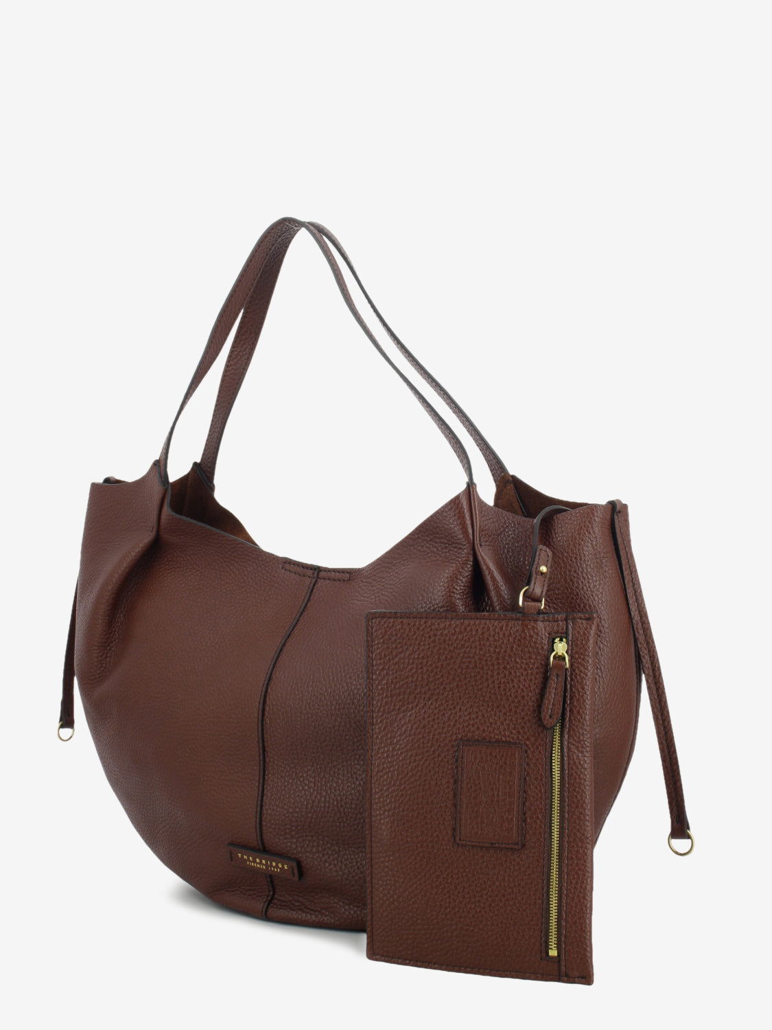 Shopper Marisa marrone / oro