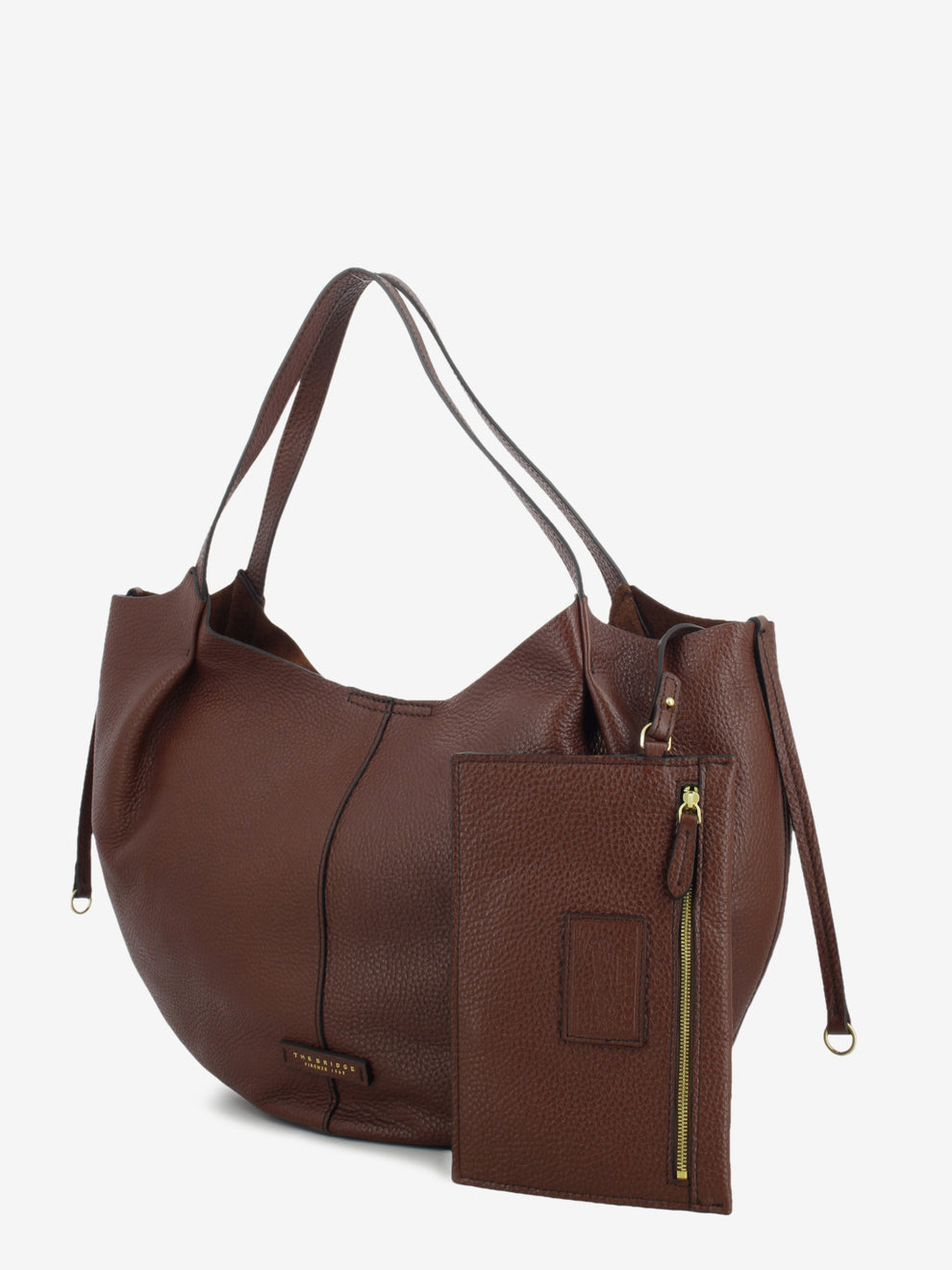 Shopper Marisa marrone / oro