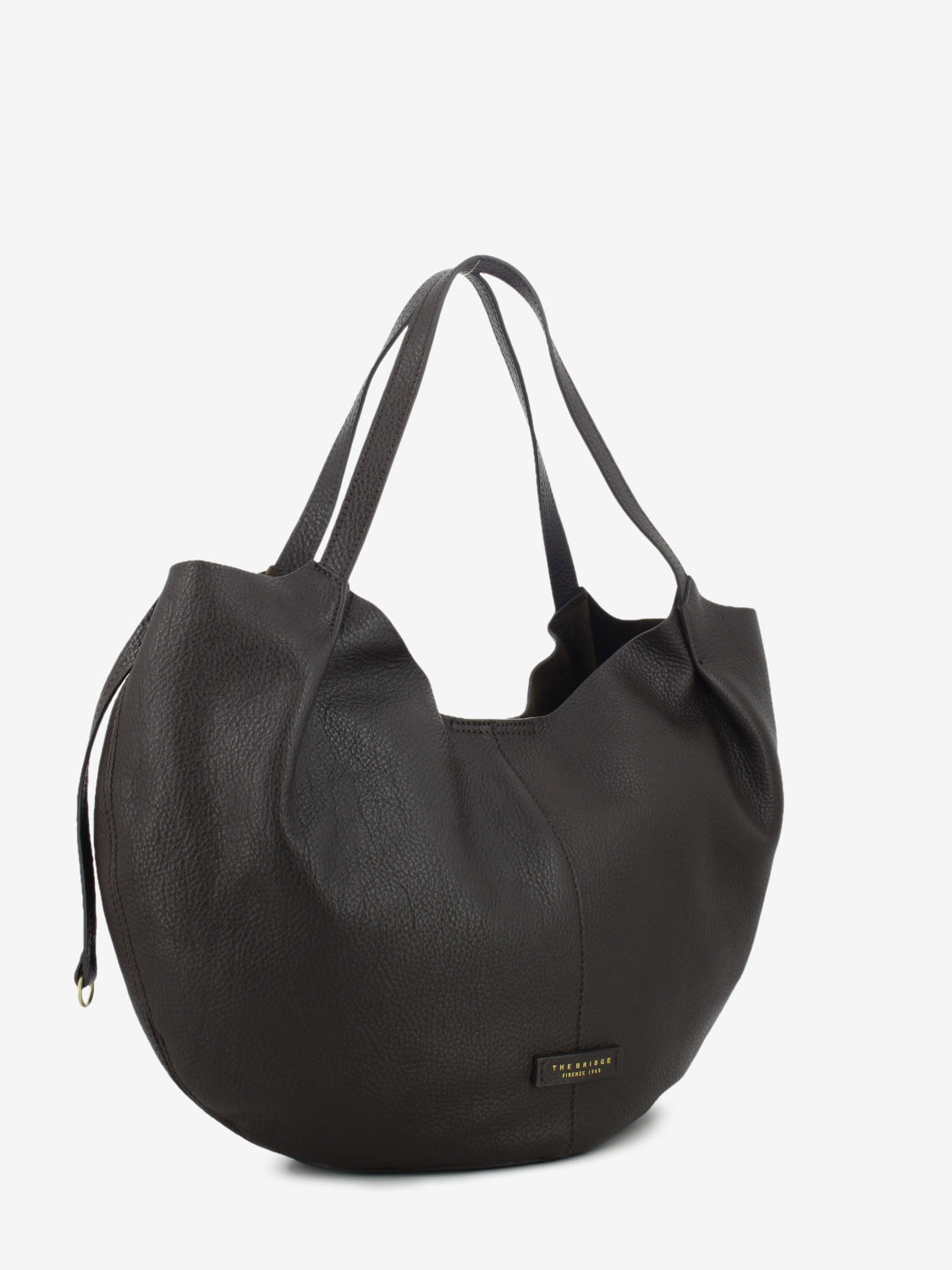 Shopper Marisa moka / gold