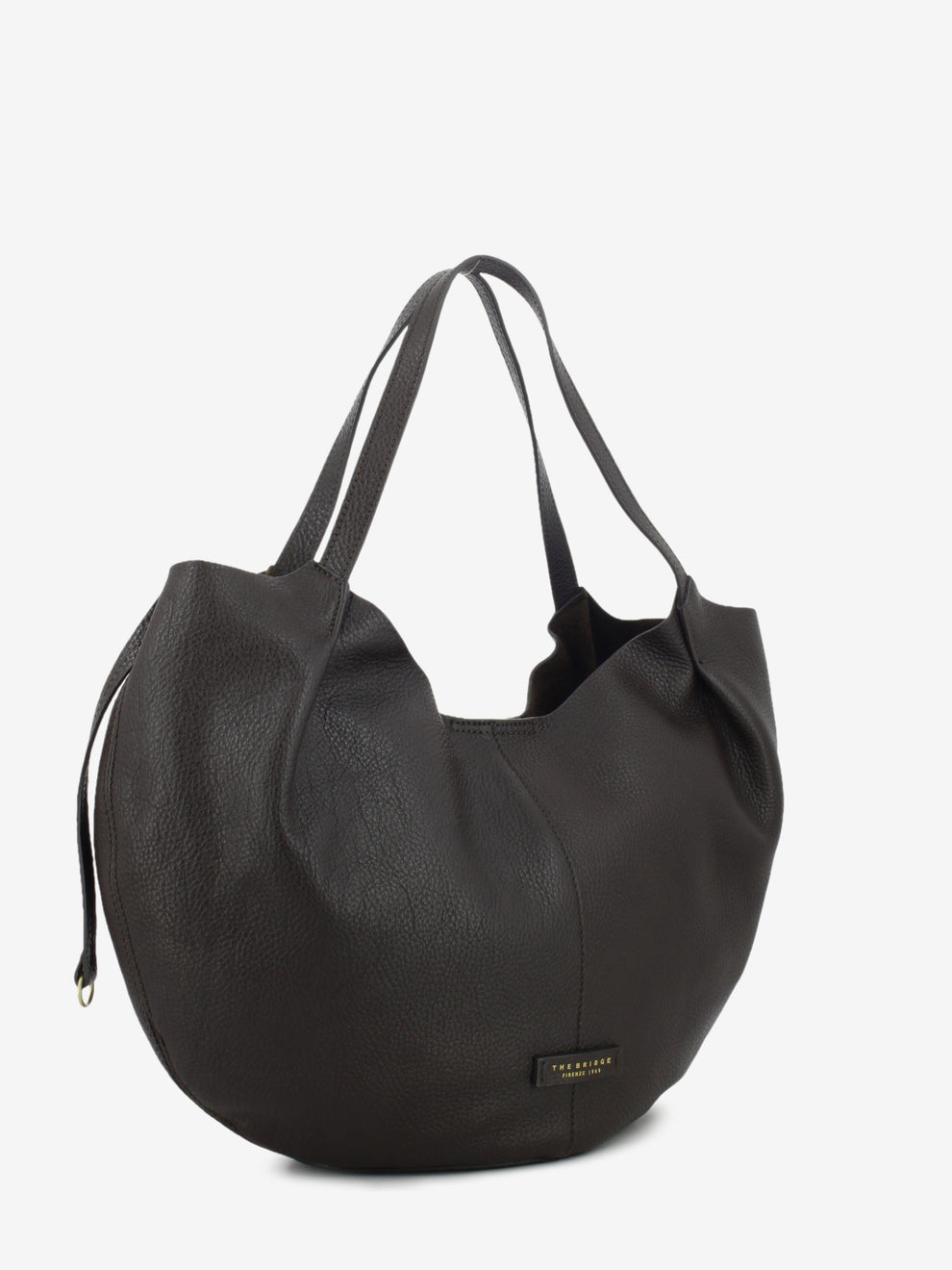 Shopper Marisa moka / gold