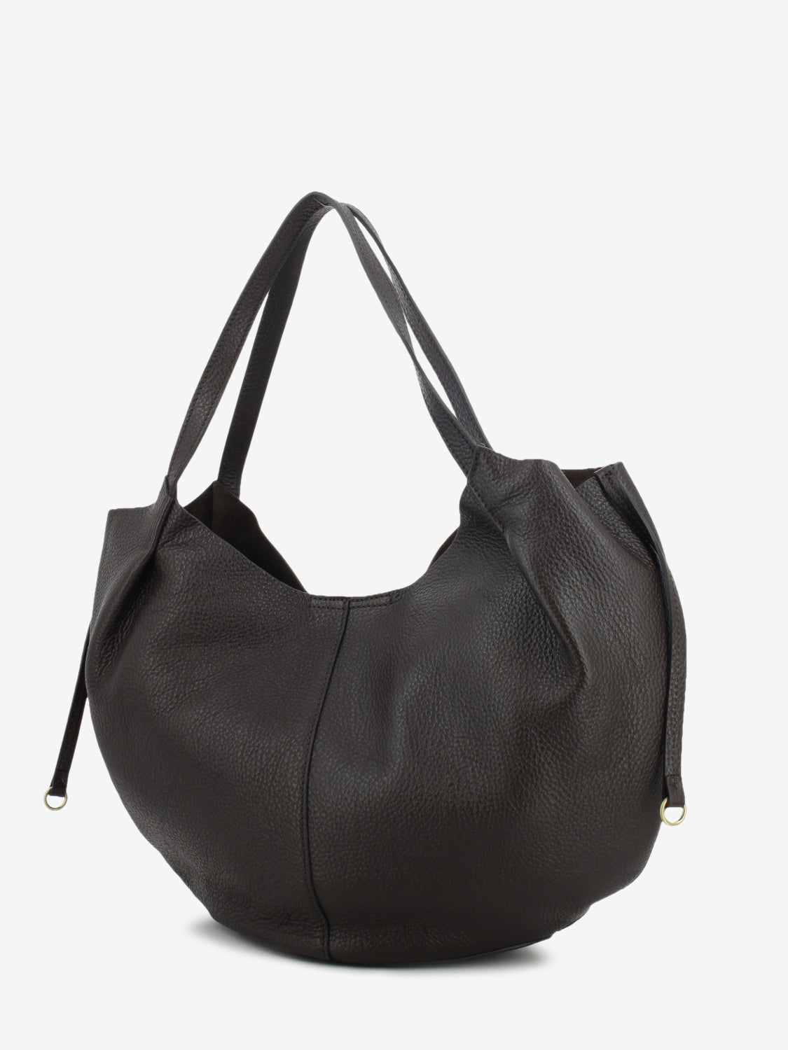 Shopper Marisa moka / gold