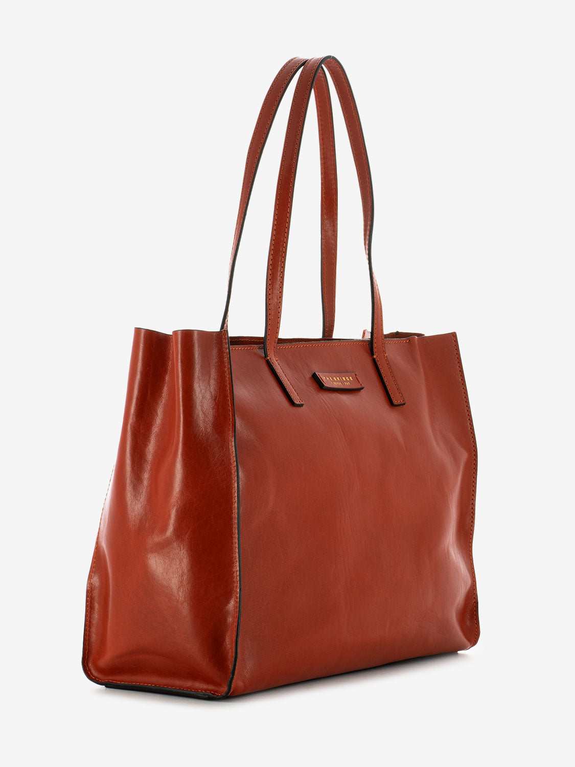 Shopper Mirra arancio bruciato
