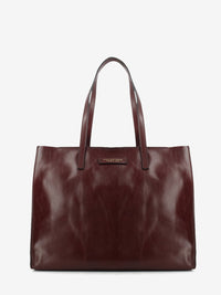 Shopper Mirra barolo / oro