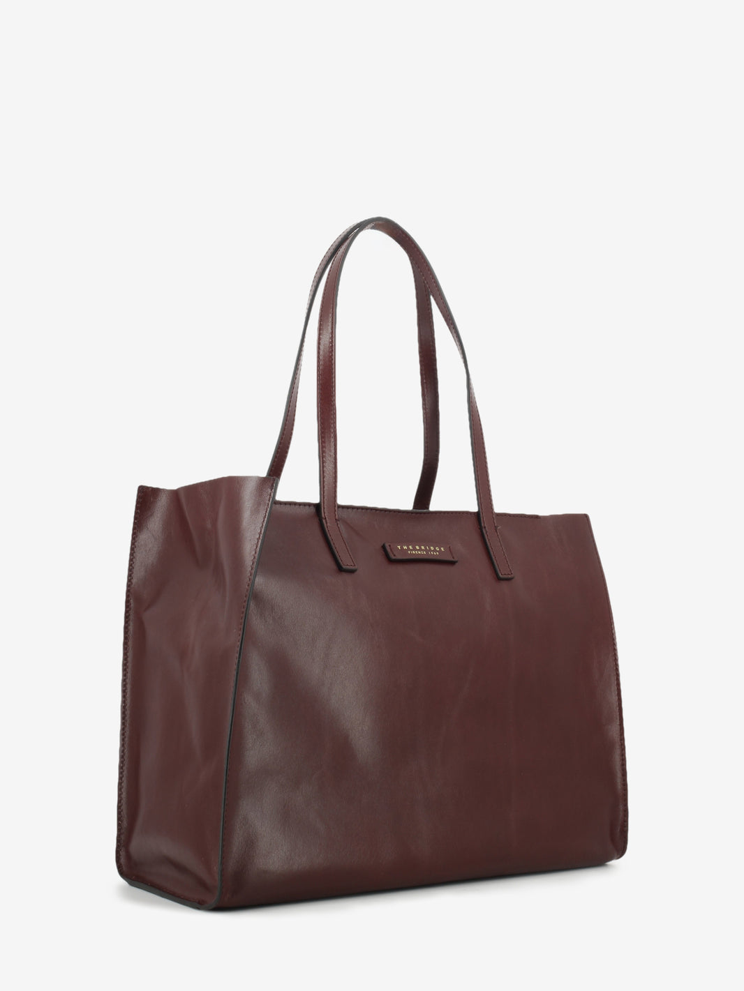 Shopper Mirra barolo / oro