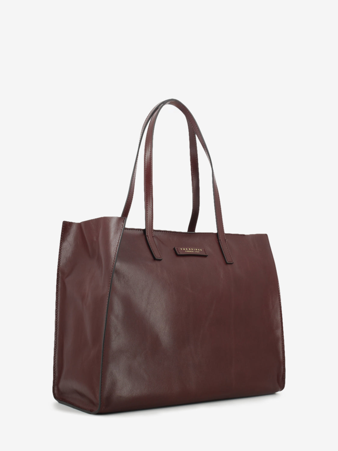 Shopper Mirra barolo / oro