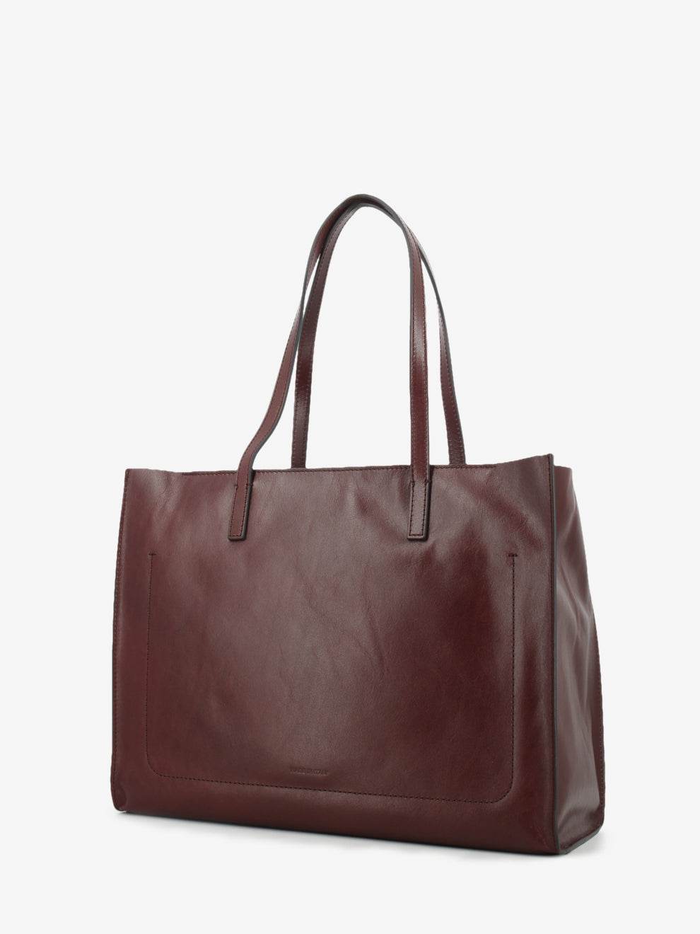 Shopper Mirra barolo / oro