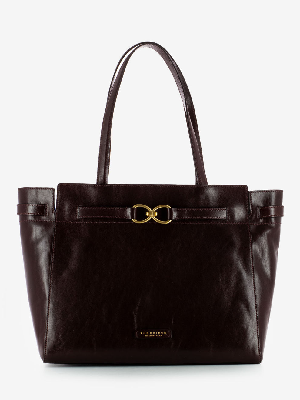 Shopping bag Isotta bordeaux