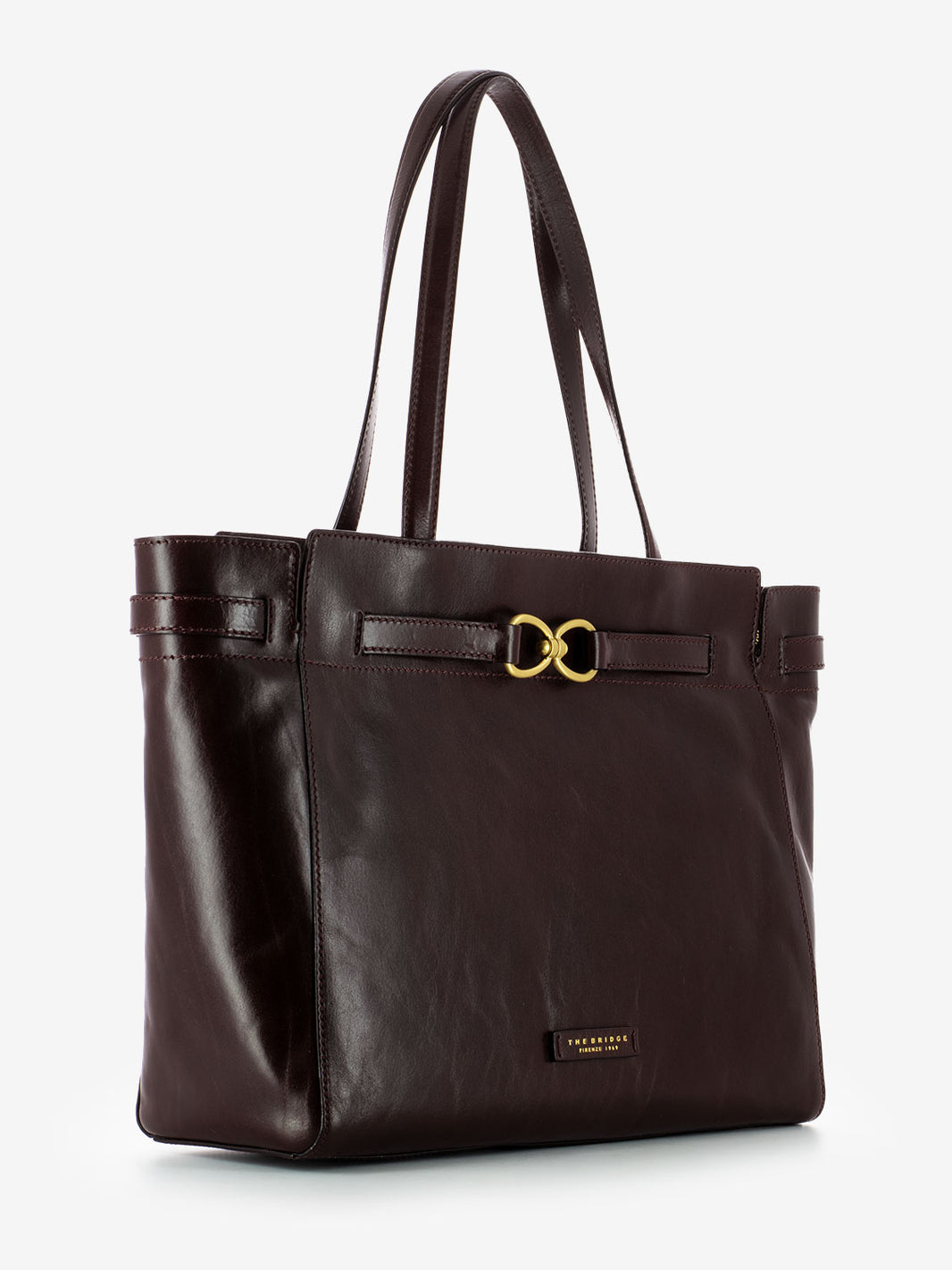 Shopping bag Isotta bordeaux