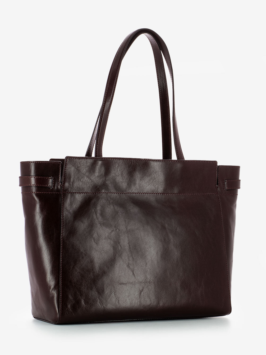 Shopping bag Isotta bordeaux