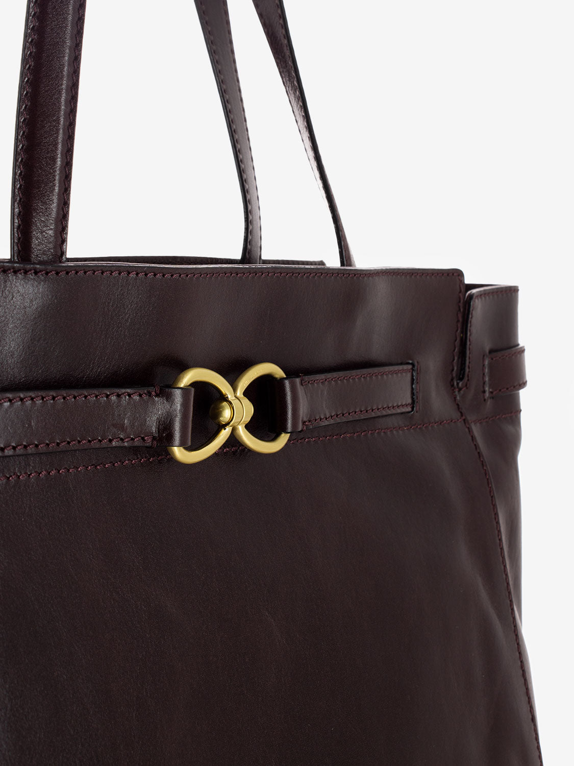 Shopping bag Isotta bordeaux