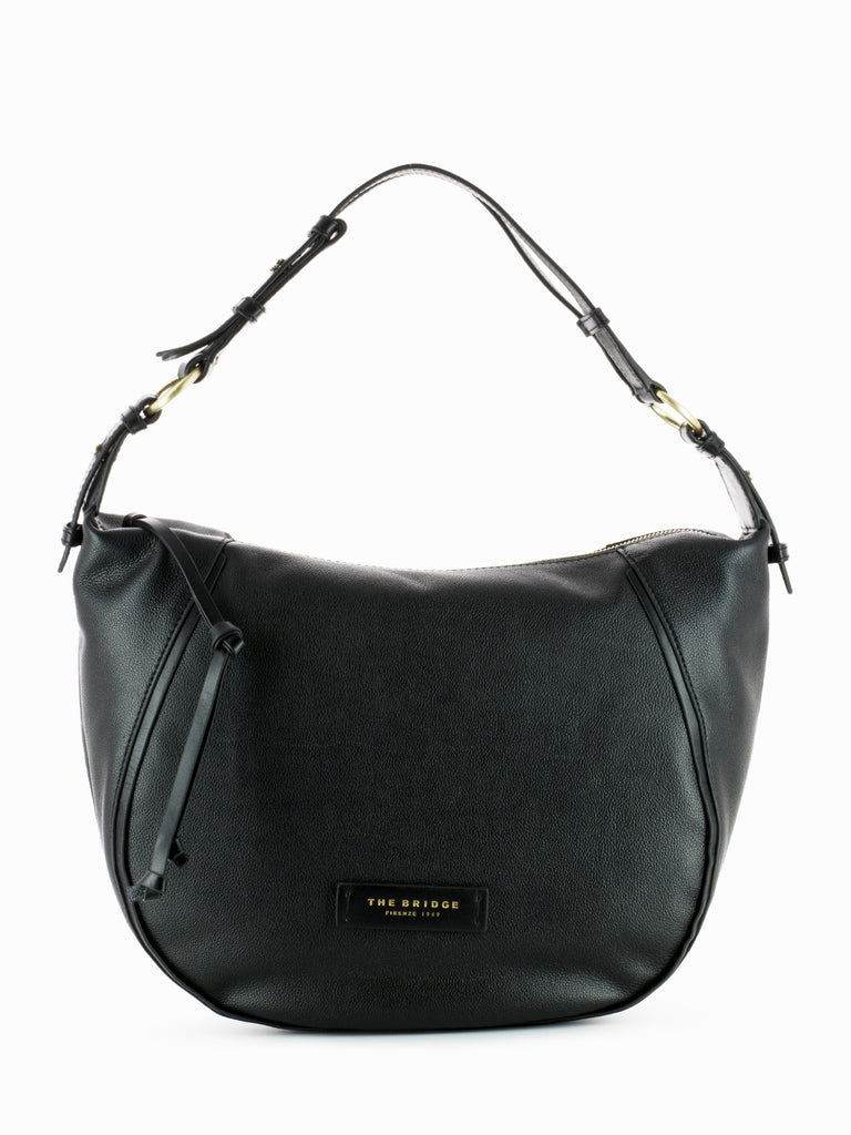 THE BRIDGE - Shoulder bag Hobo Domitilla nero