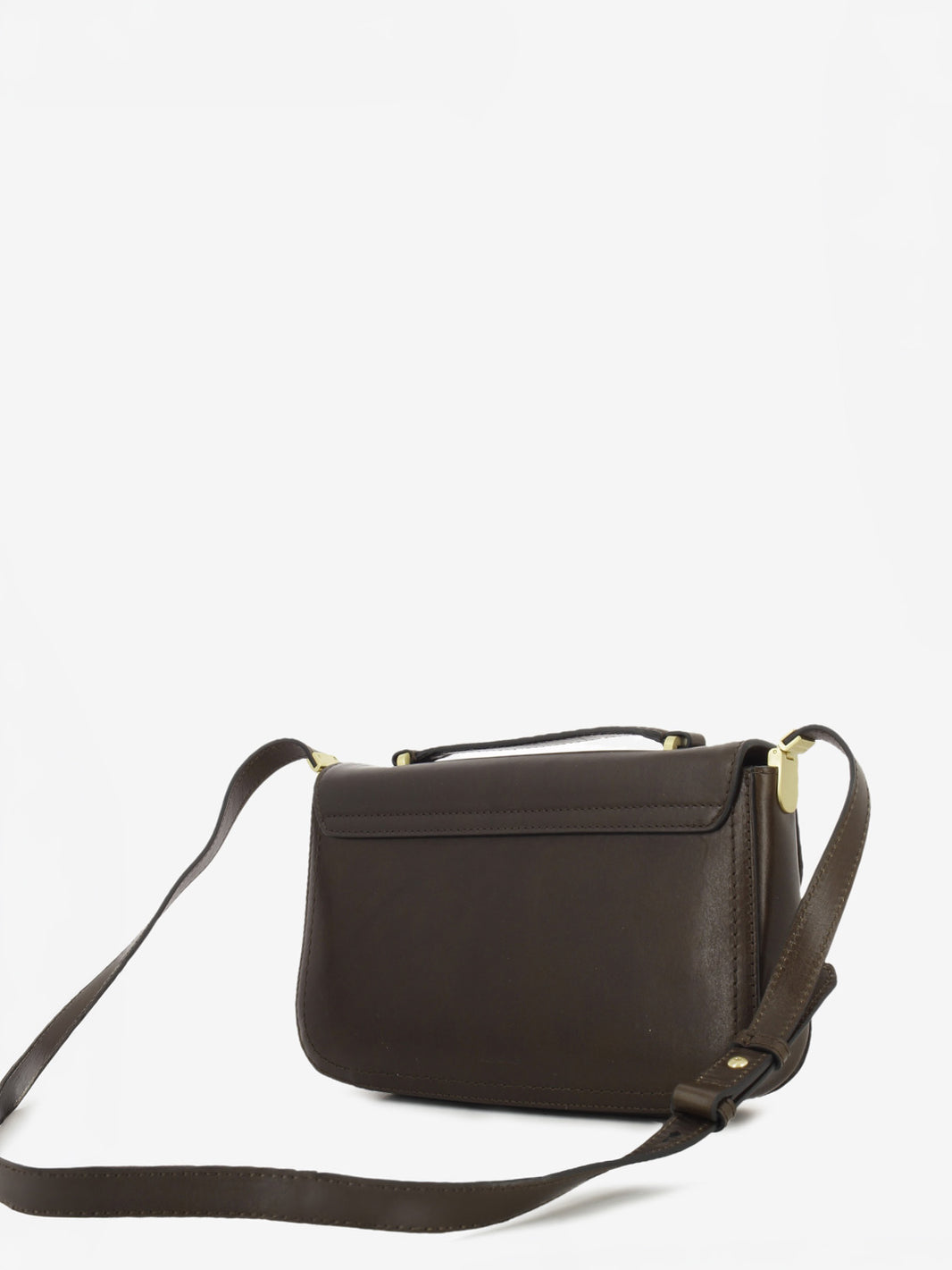 Top handle Mia moka / gold
