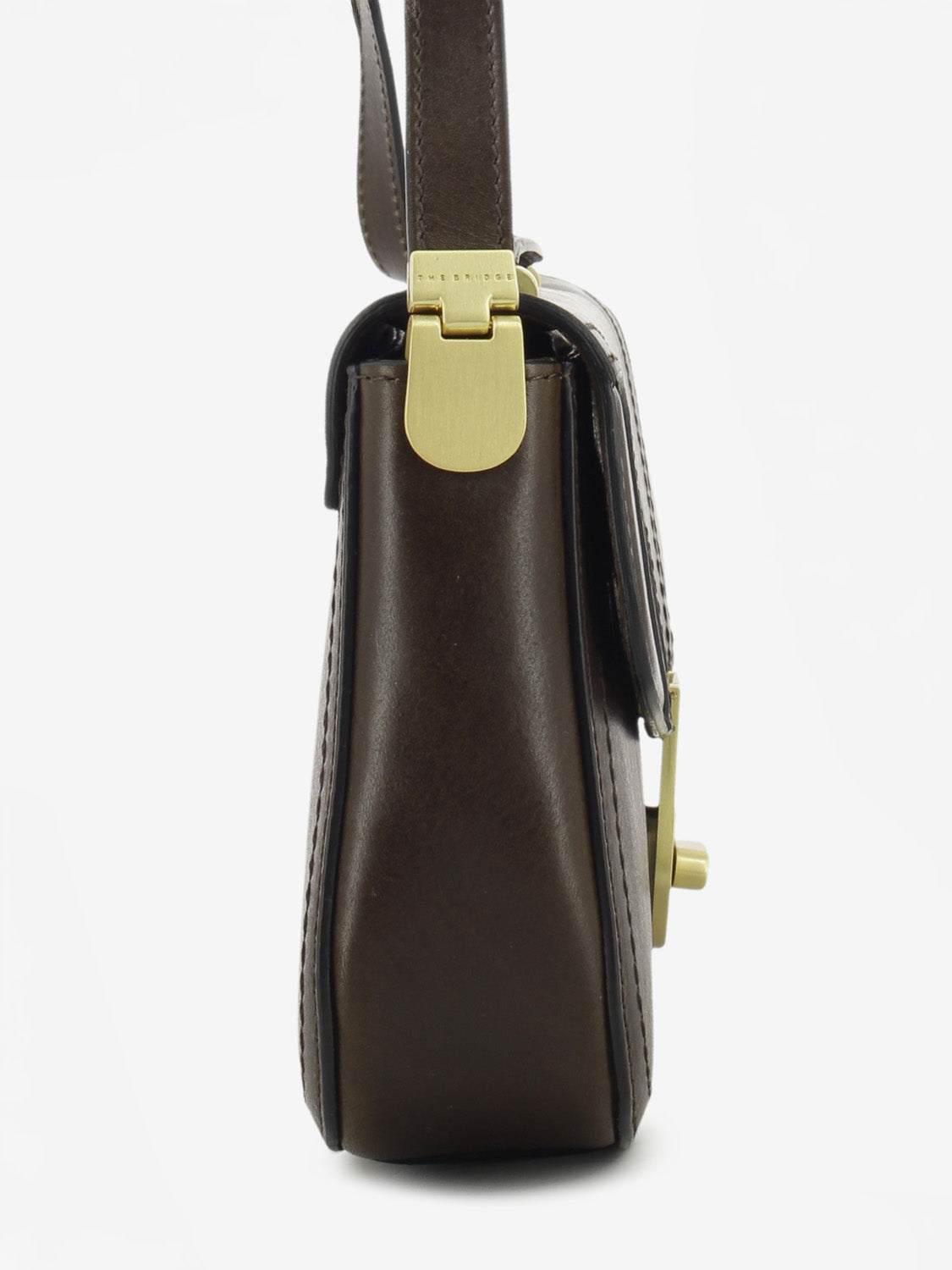Top handle Mia moka / gold