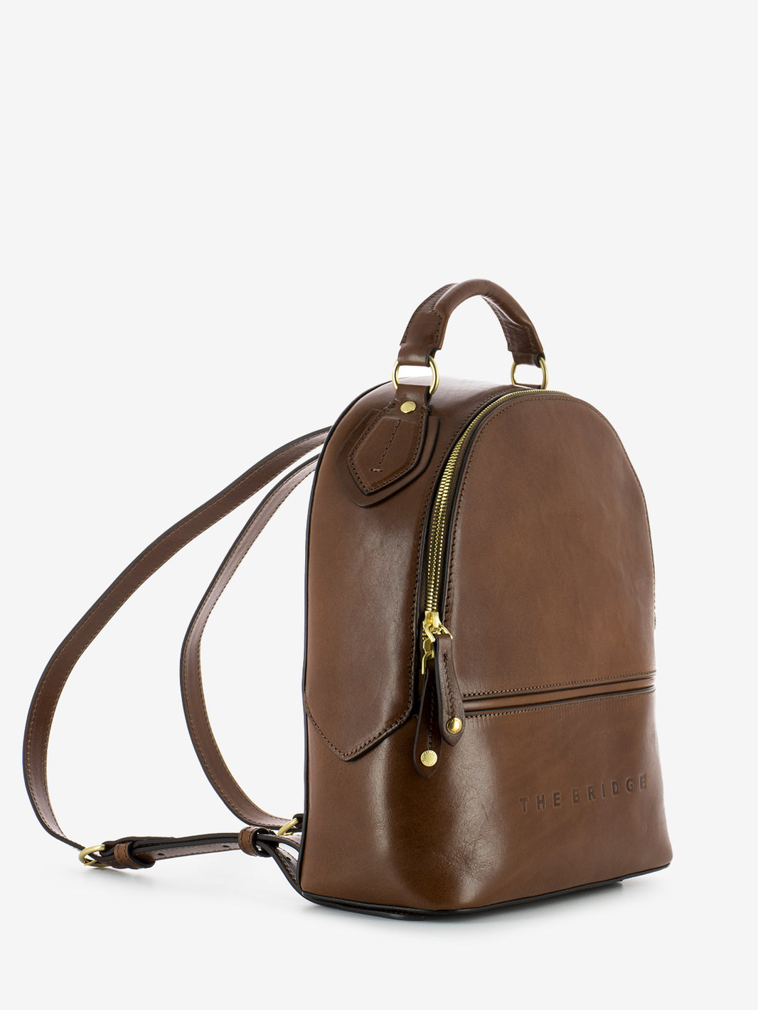 Daphne Backpack Brown/Gold