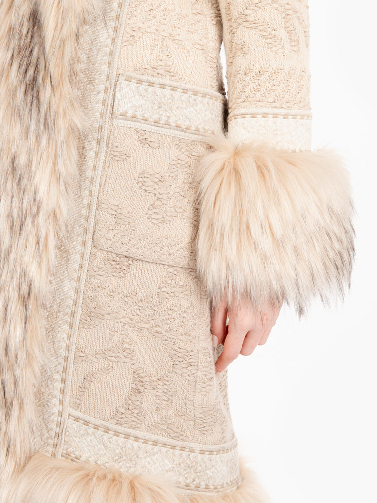 THE EXTREME COLLECTION - Cappotto lungo alpaca Josephine beige