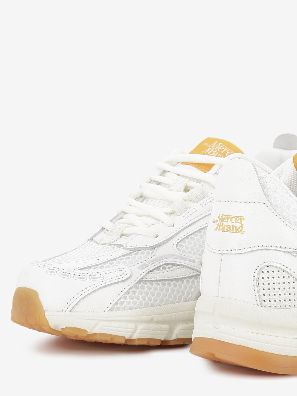 Sneakers Summer white / orange