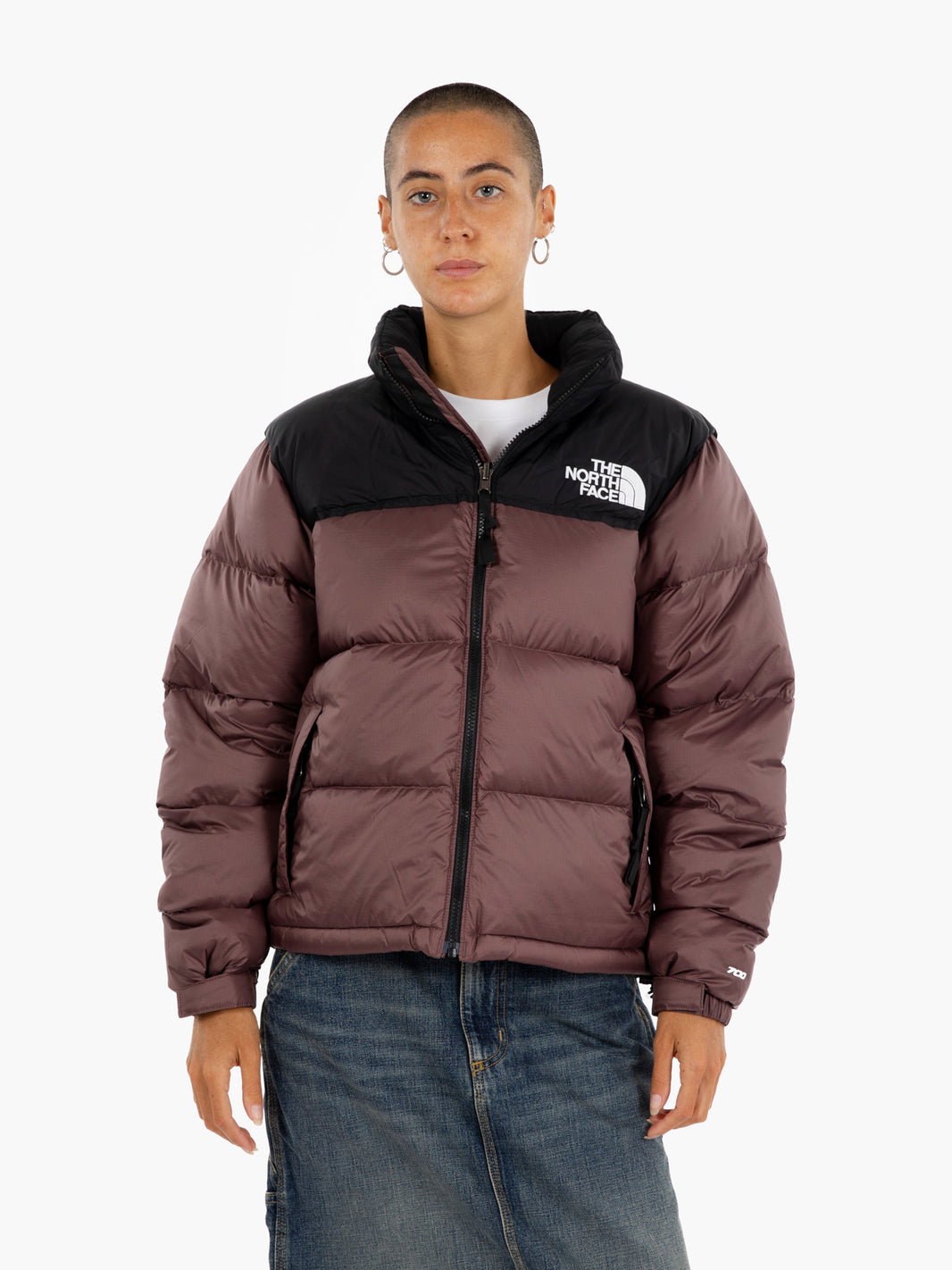 1996 Retro Nuptse jacket brown / black