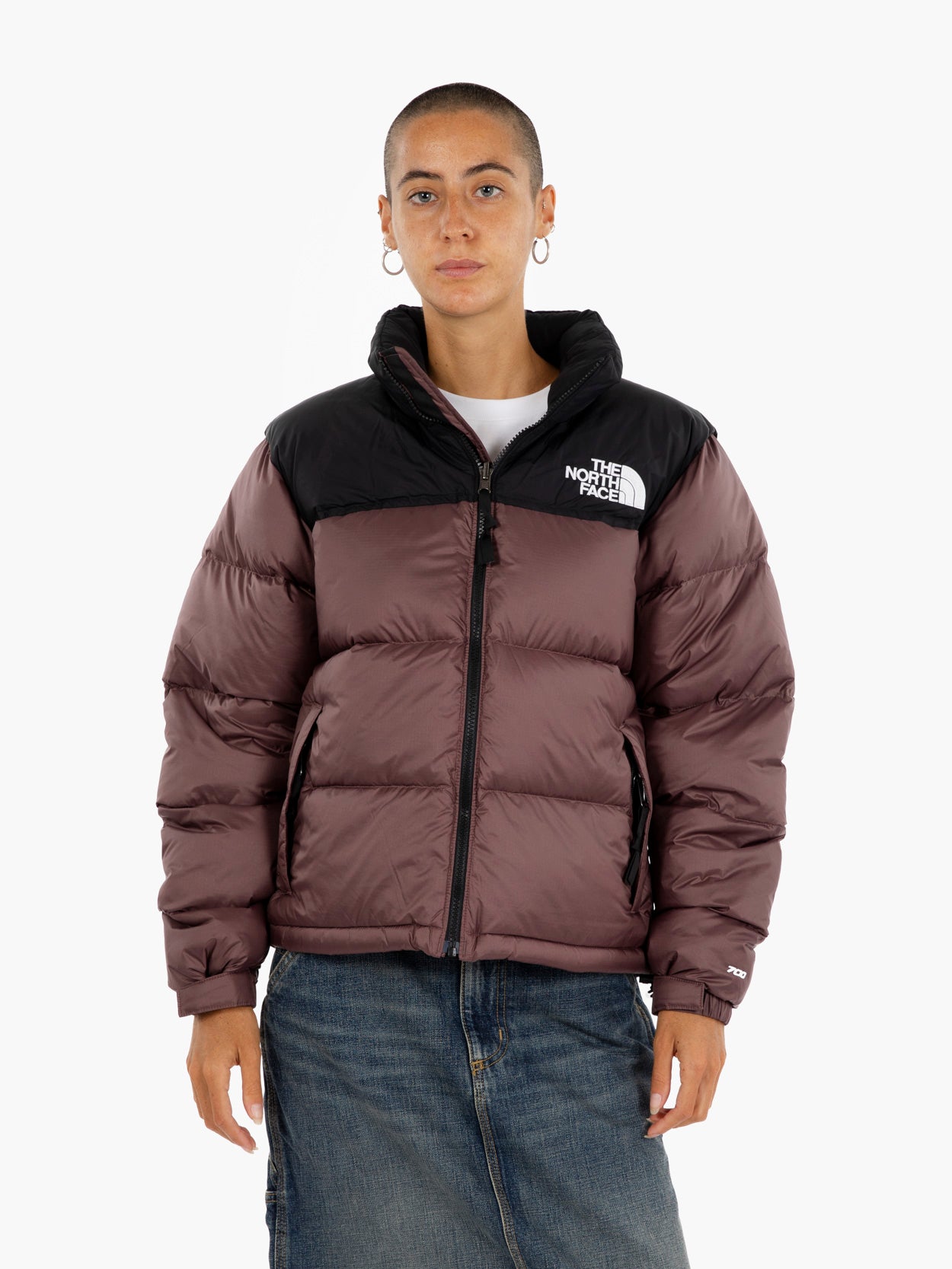 1996 Retro Nuptse jacket brown / black