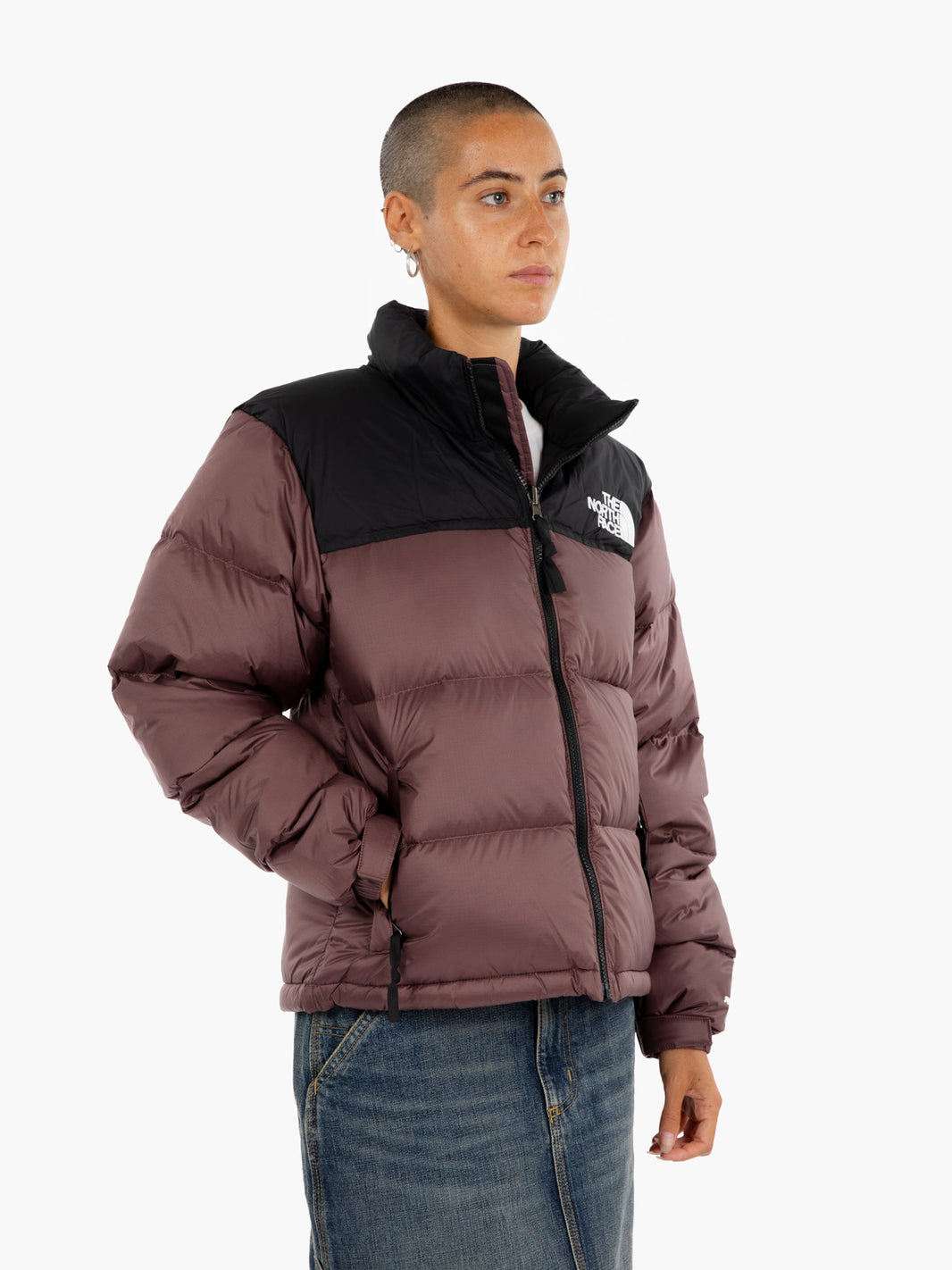 1996 Retro Nuptse jacket brown / black