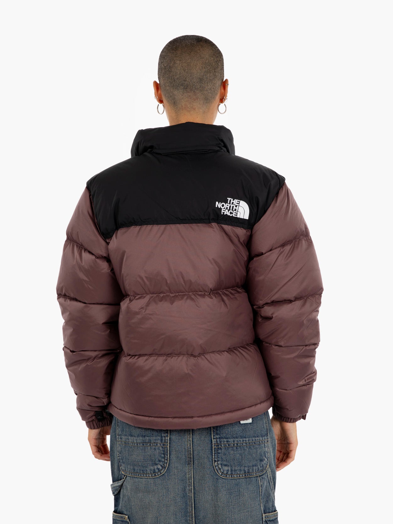 1996 Retro Nuptse jacket brown / black