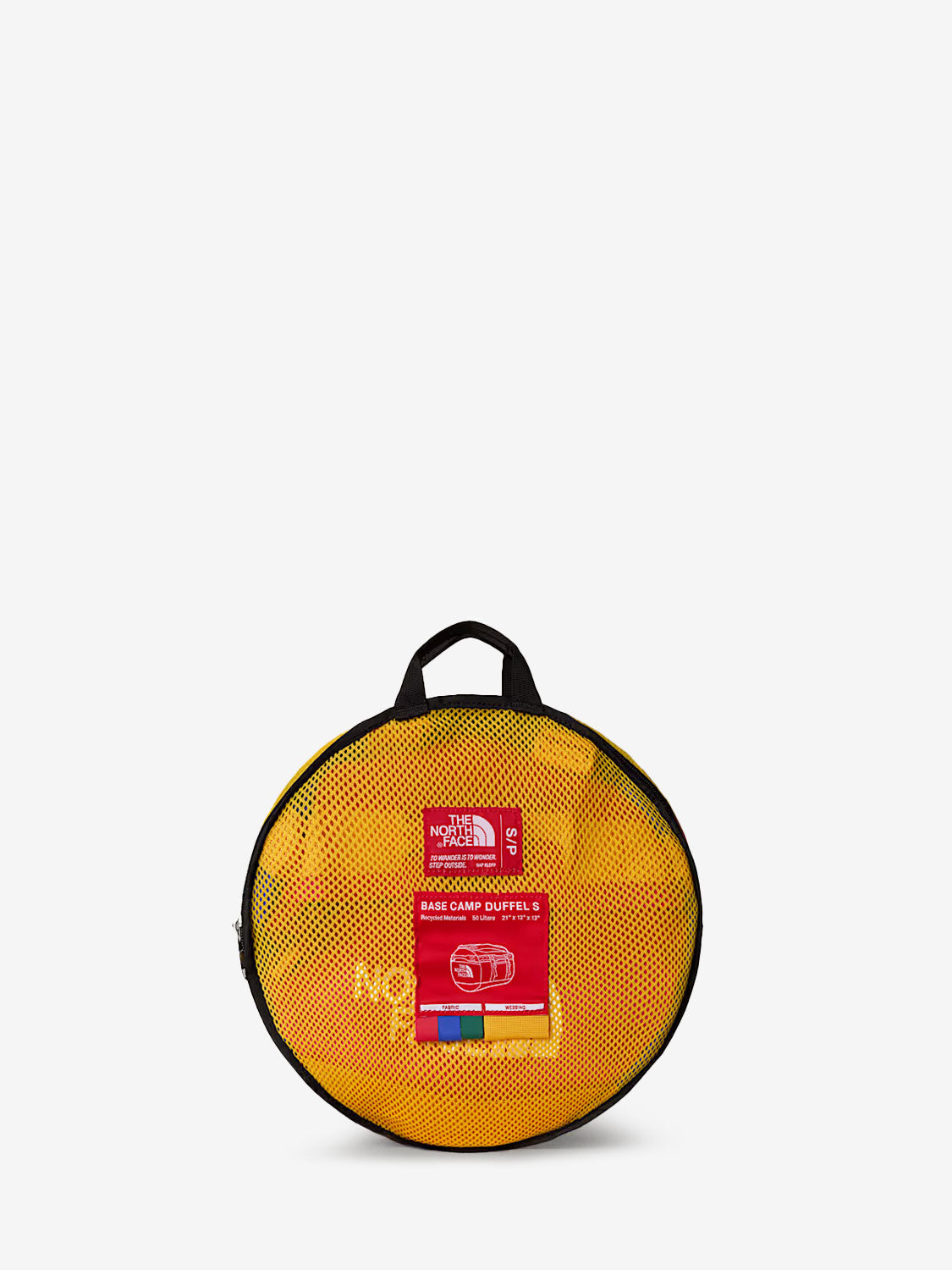Borsone Base Camp Duffel S tnf blue / tnf red / summit gold