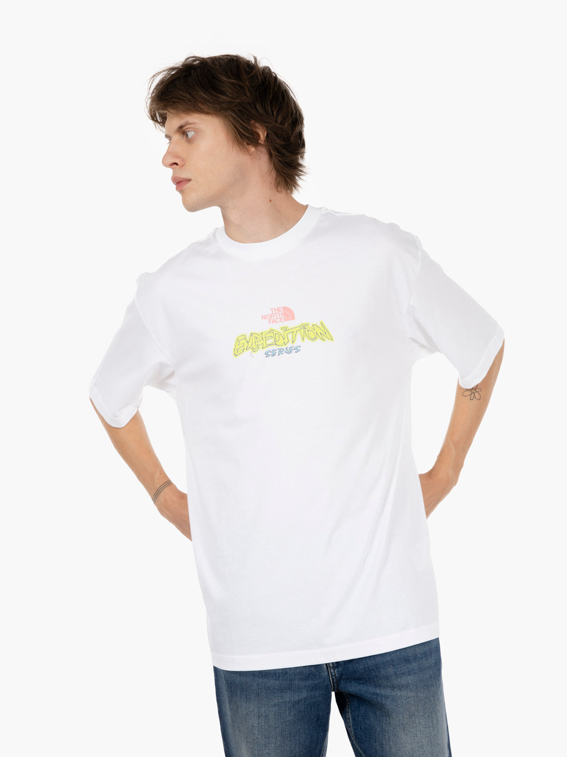 Expedition t-shirt celebration white