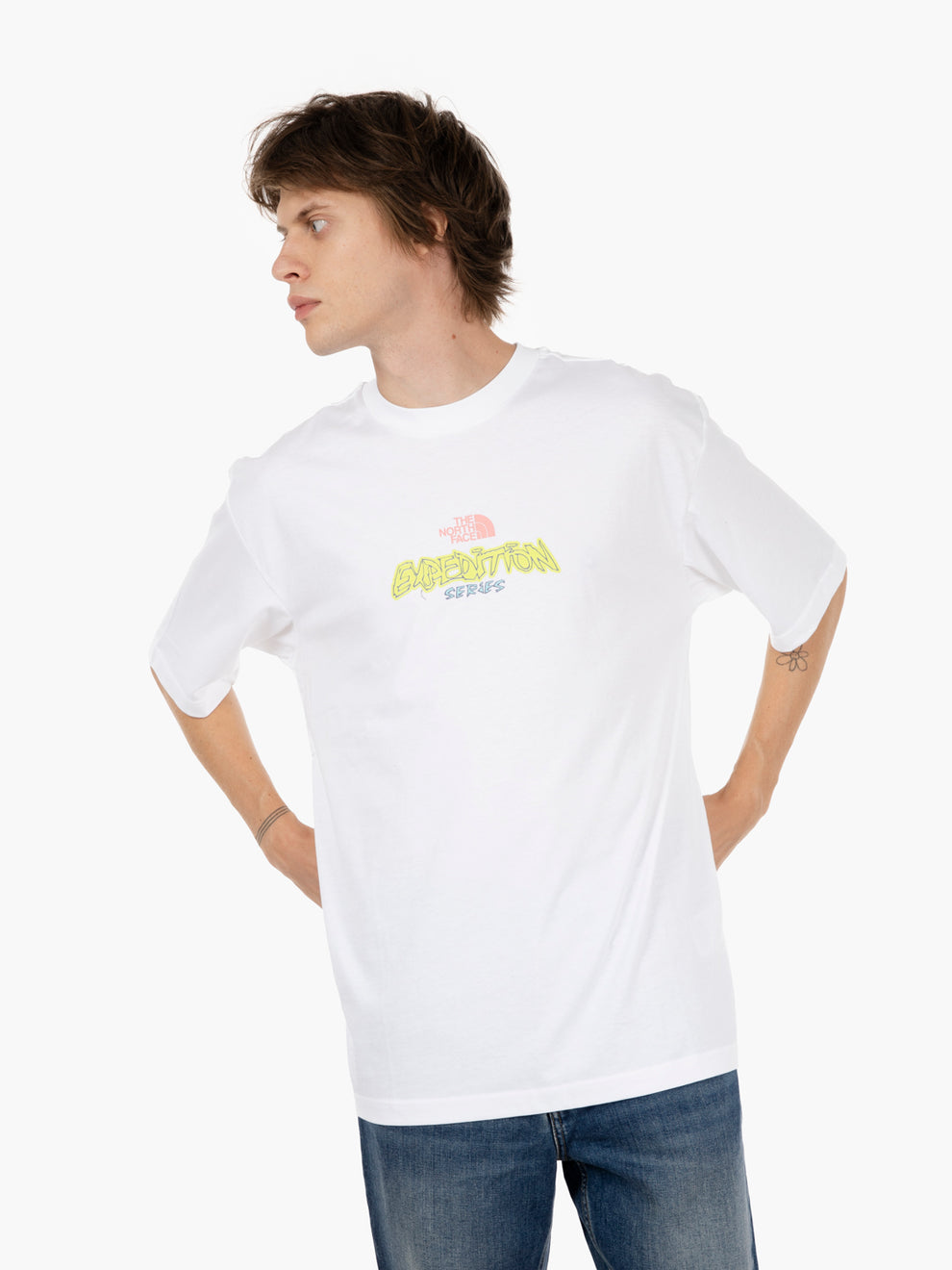 Expedition t-shirt celebration white