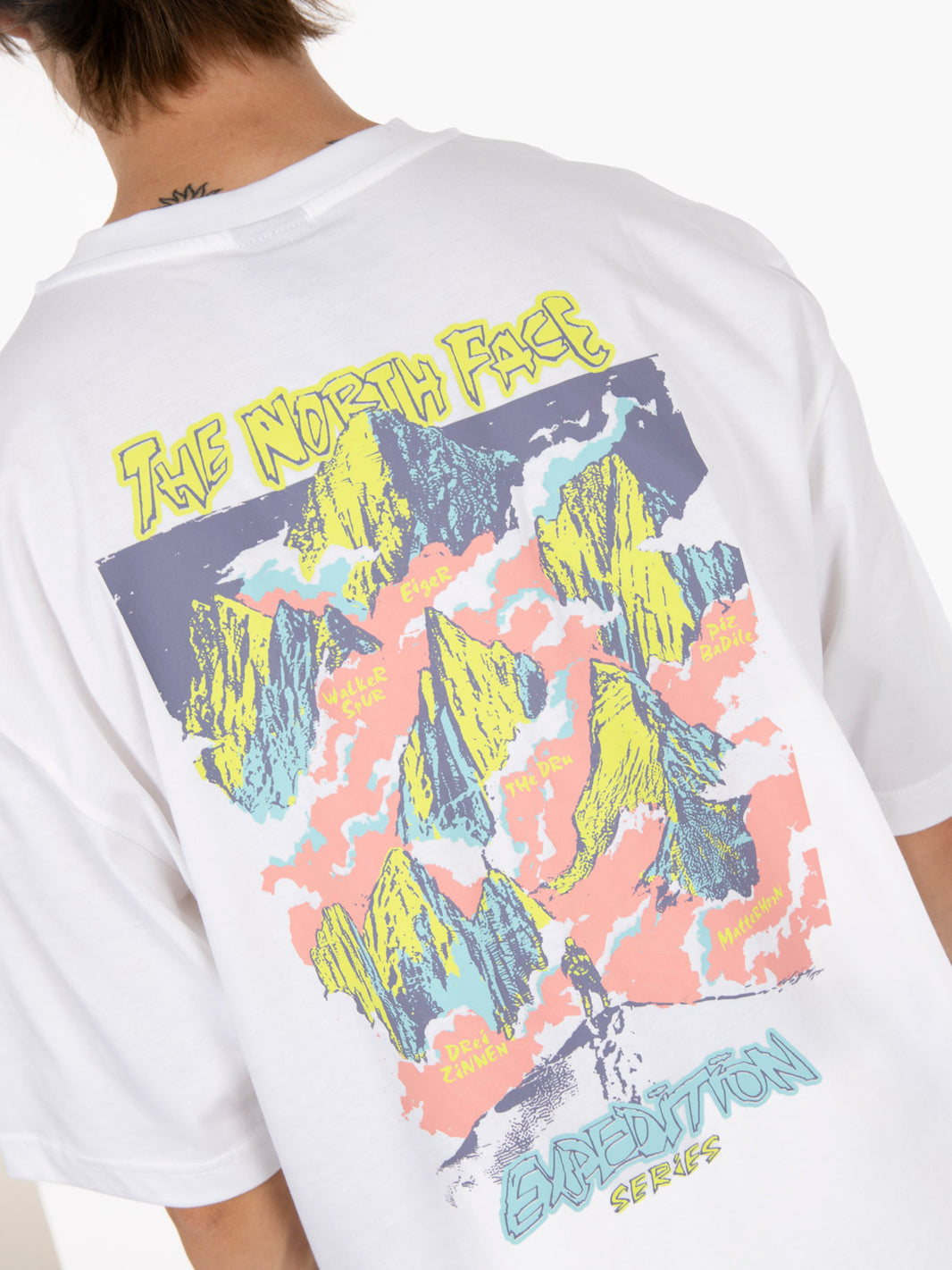 Expedition t-shirt celebration white