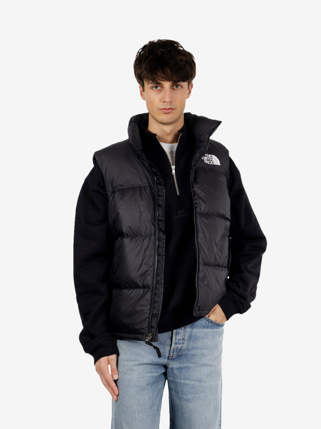 Gilet imbottito 1996 retro nuptse vest TNF black