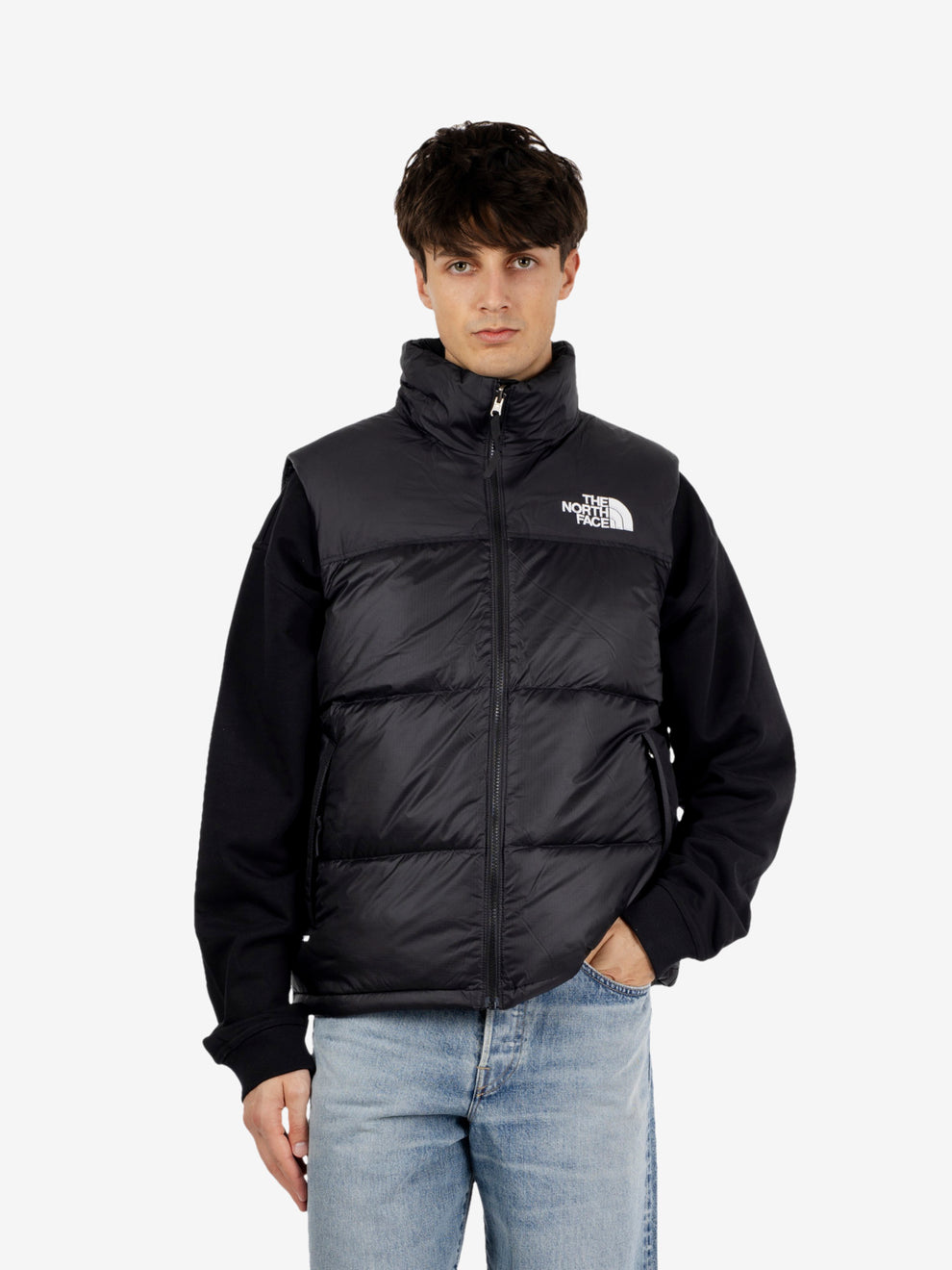 Gilet imbottito 1996 retro nuptse vest TNF black