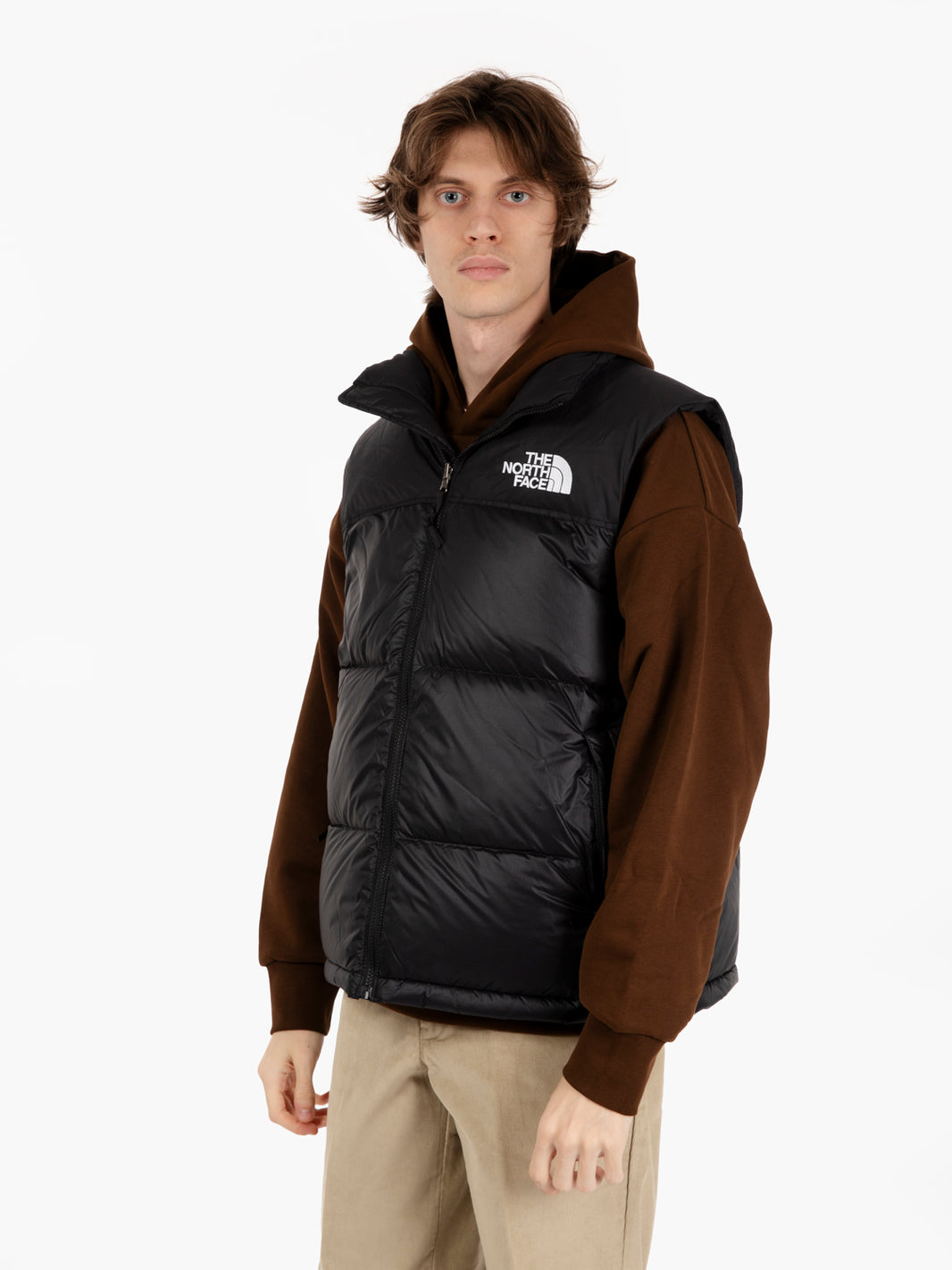 Gilet M 1996 retro nuptse vest TNF black