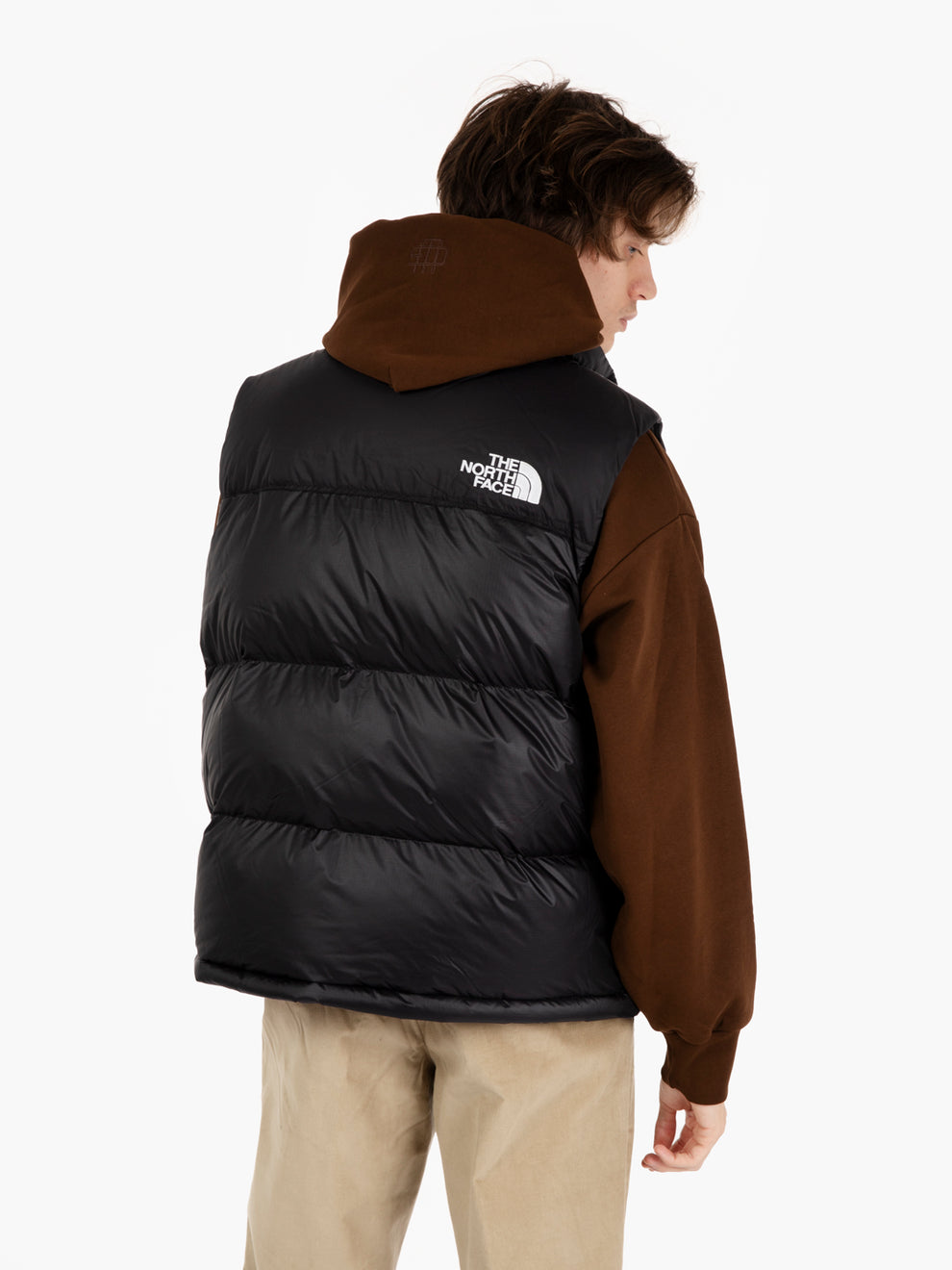 Gilet M 1996 retro nuptse vest TNF black