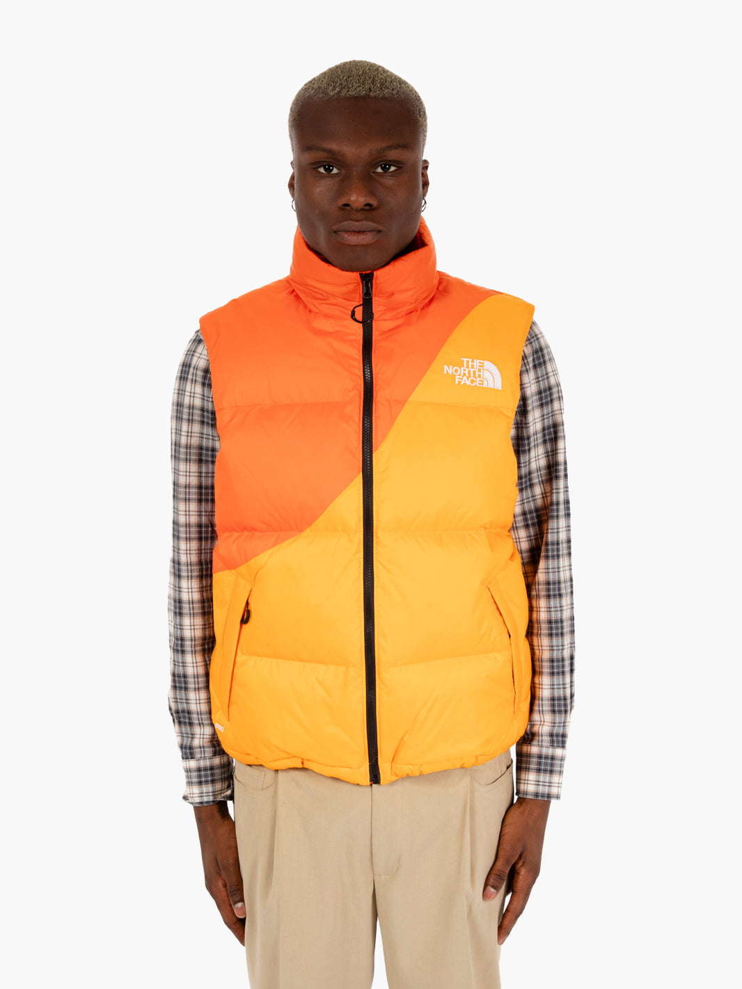 Gilet Tnf X Yinka Ilori down vest red orange / apricot
