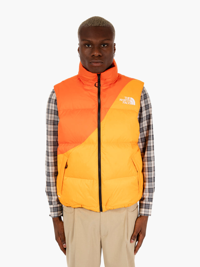 THE NORTH FACE - Gilet Tnf X Yinka Ilori down vest red orange / apricot