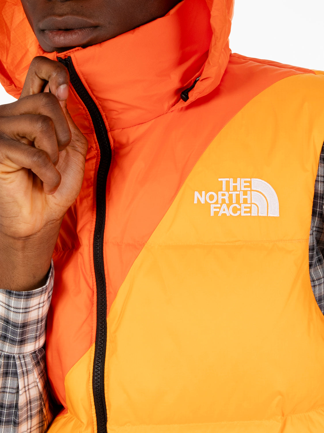 Gilet Tnf X Yinka Ilori down vest red orange / apricot
