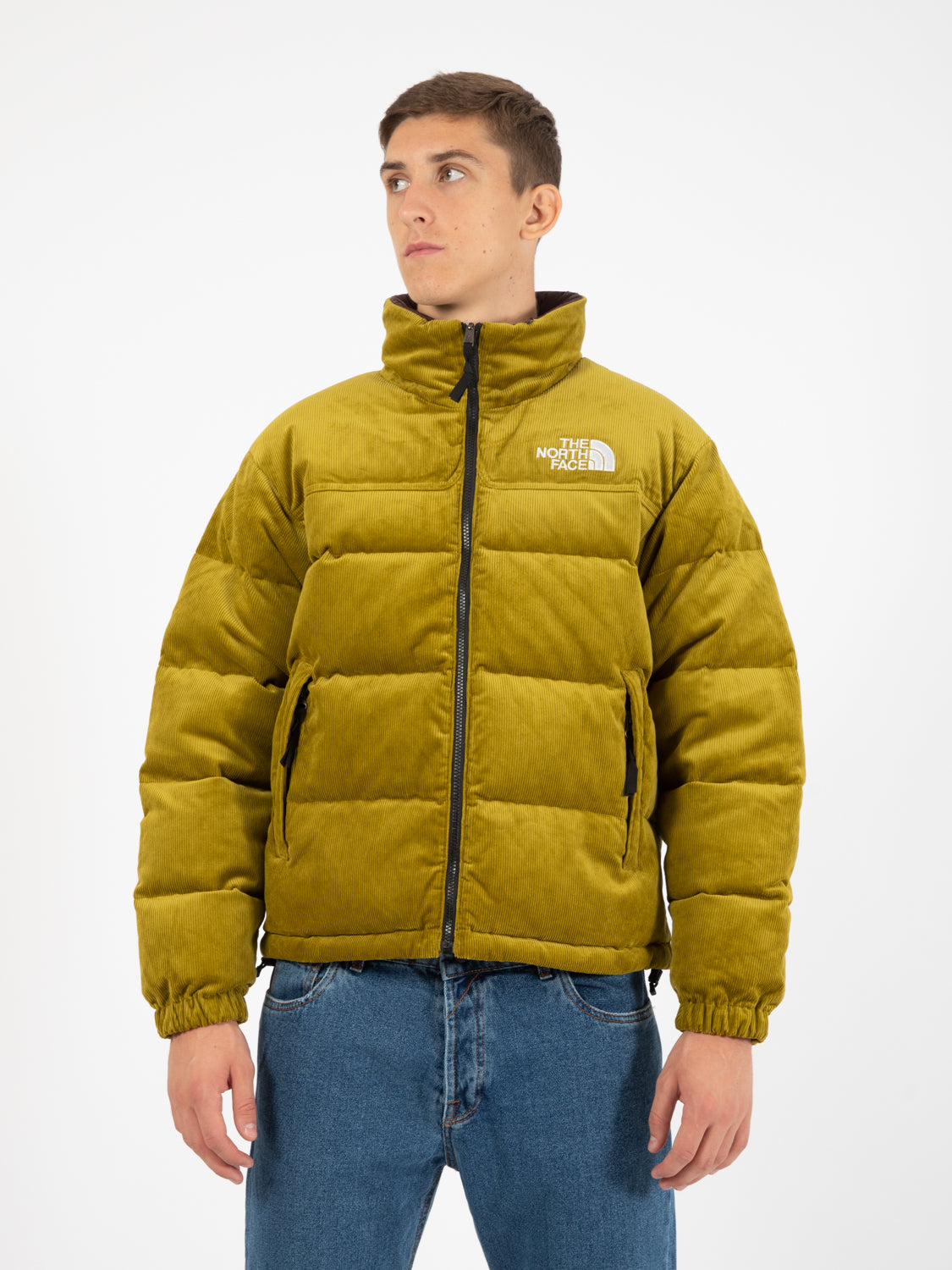 Giubbotto M92 reversible nuptse sulphur moss