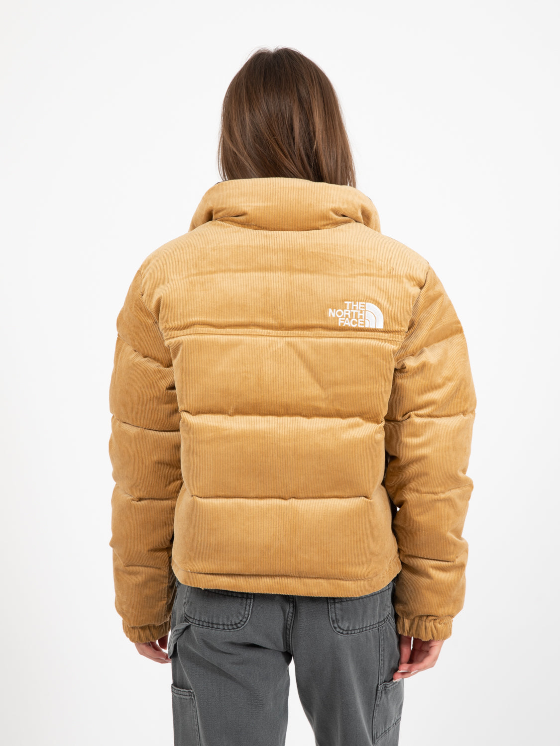 Giubbotto W92 reversible nuptse almond / brown