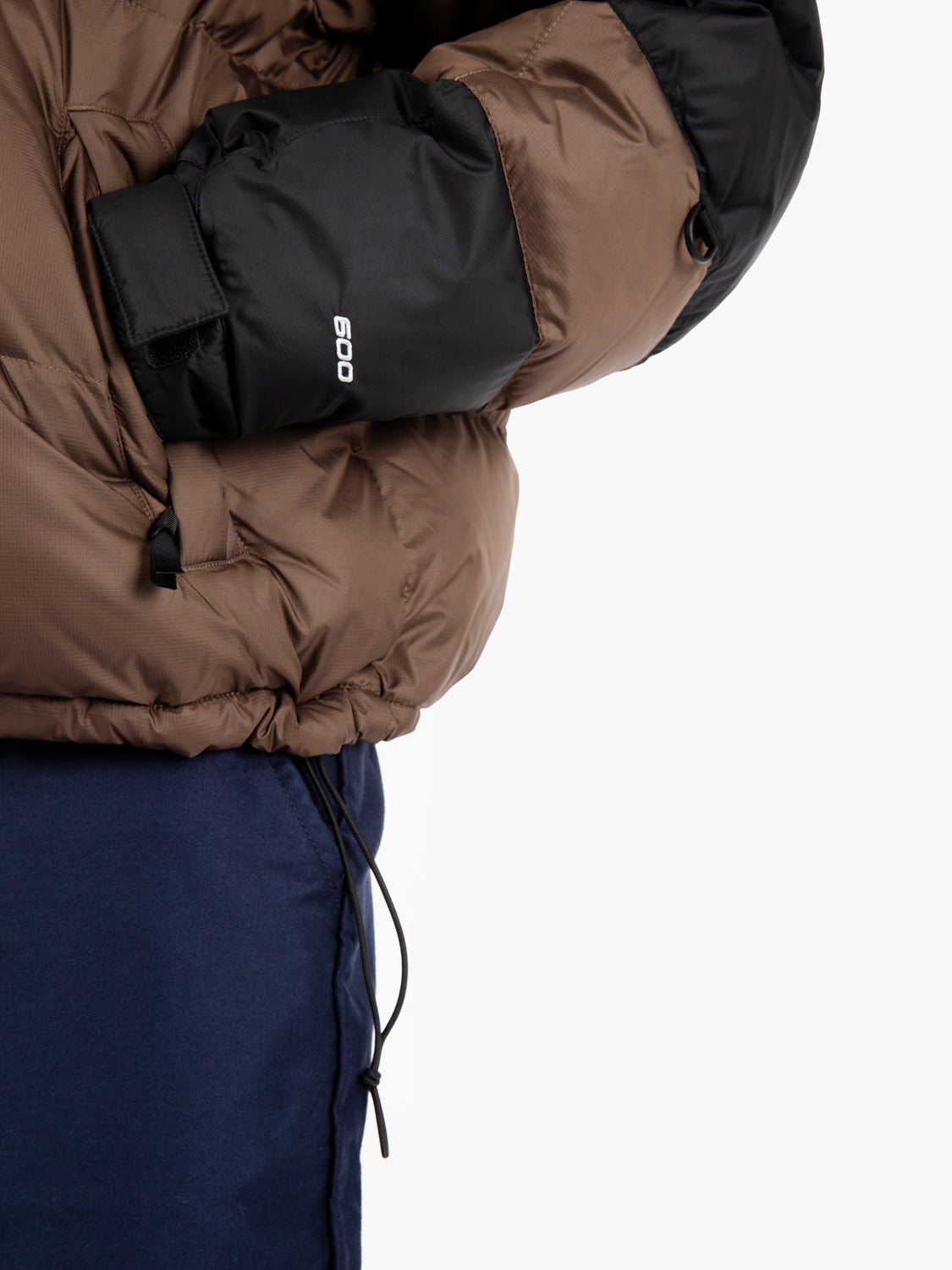M Hmlyn Baltoro Jacket Smokey Brown / Tnf Black